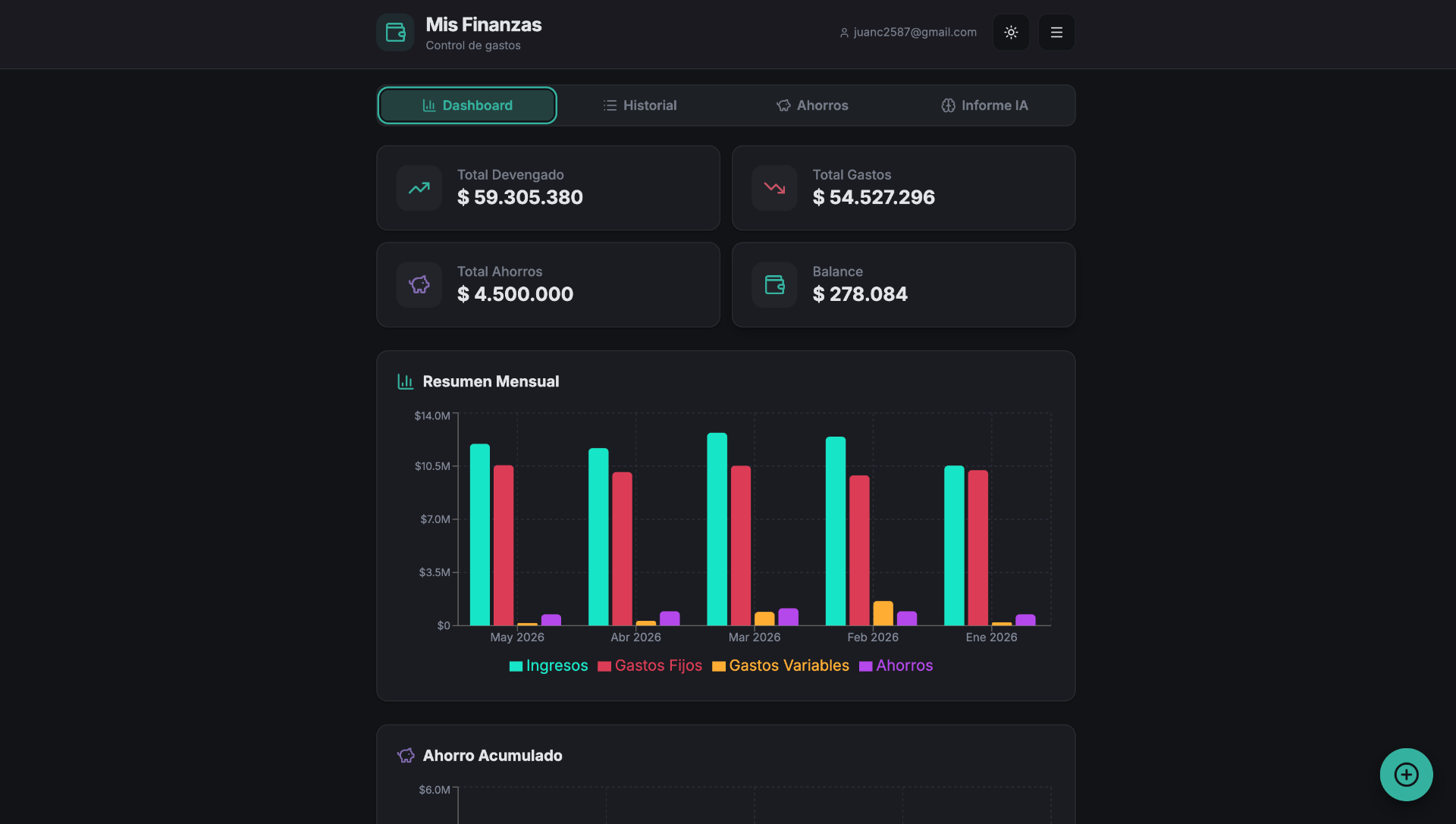 Captura de Happy Wallet
