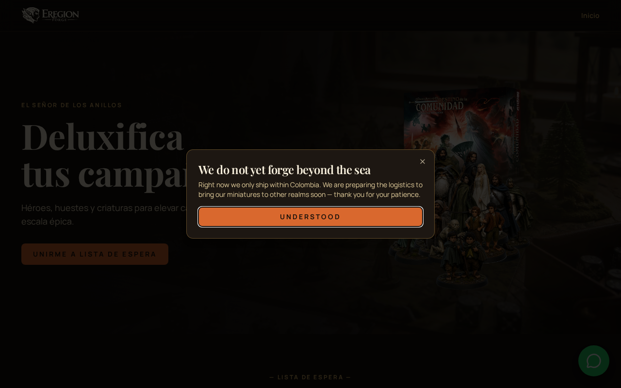Captura de Eregion Forge